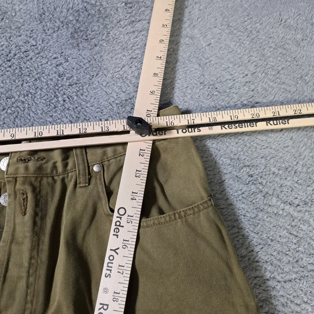 B.U.M. Equipment Mens‎ 36 Straight Leg Pants Tan Khaki Cotton Twill Button Fly